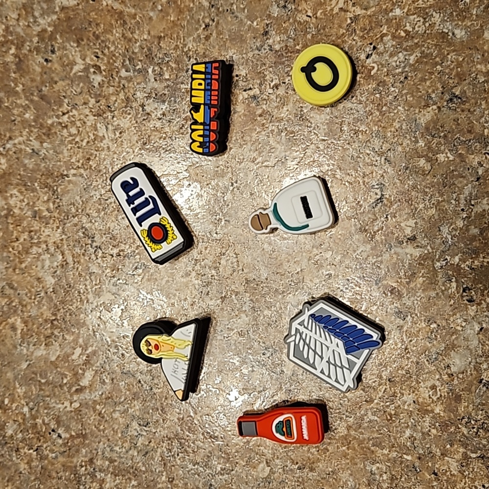 Croc Charms NWOT